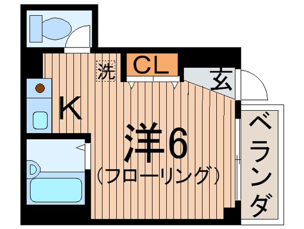 ドムショパ－ナ中山の物件間取画像